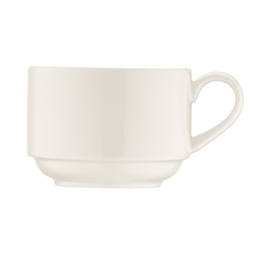 Чашка 180 мл. чайная d=78 мм. h=60 мм. штабелир. Белый (блюдце 62700,68283), форма Банкет /1/6/1056/