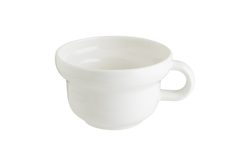 Чашка 250 мл. чайная d=104 мм. h=65 мм. Белый (блюдце 68962), форма Каф /1/6/726/