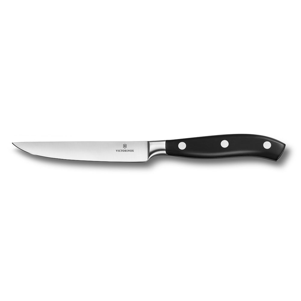 Нож Victorinox Grand Maitre для мяса 24,5(12) см, ширина 2 см, ручка пластик, кованая сталь
