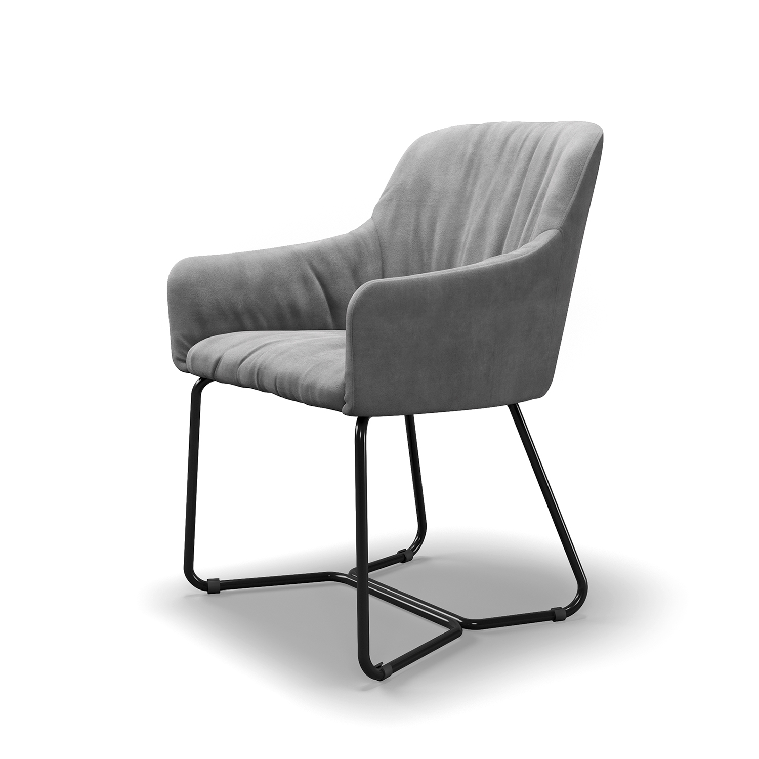 Кресло Marco М3 Pleat L4 с мягким сиденьем (окрашенный каркас)