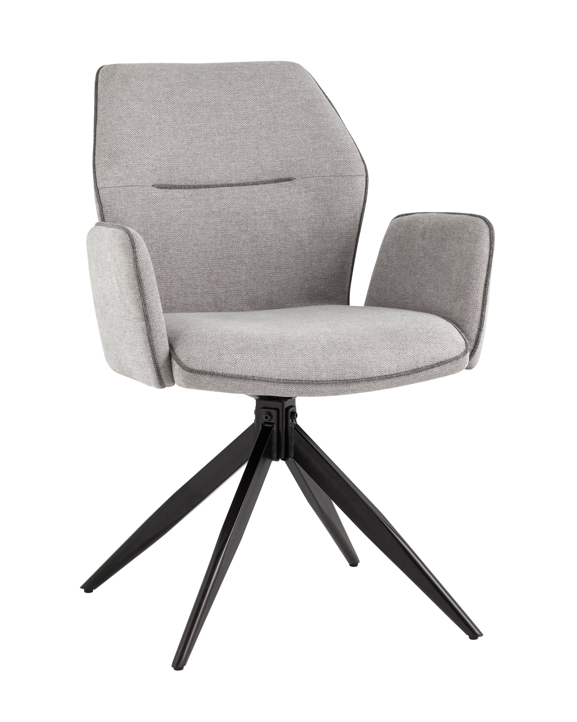Стул-кресло «Хан вращающийся» с мягким сиденьем (окрашенный металлокаркас)