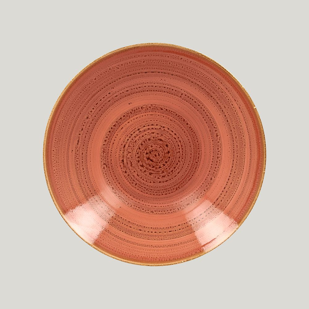 Глубокая тарелка RAK Porcelain Twirl Coral 3,6 л, 36*4 см