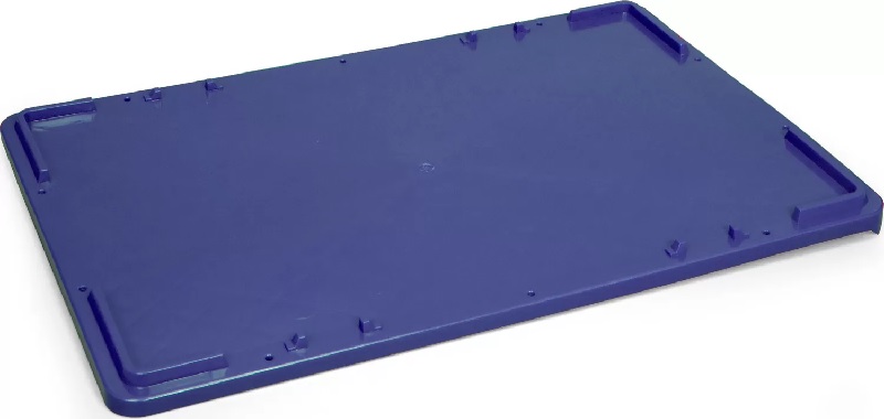 Крышка для контейнера для теста 600*400*30 мм. синяя /1/