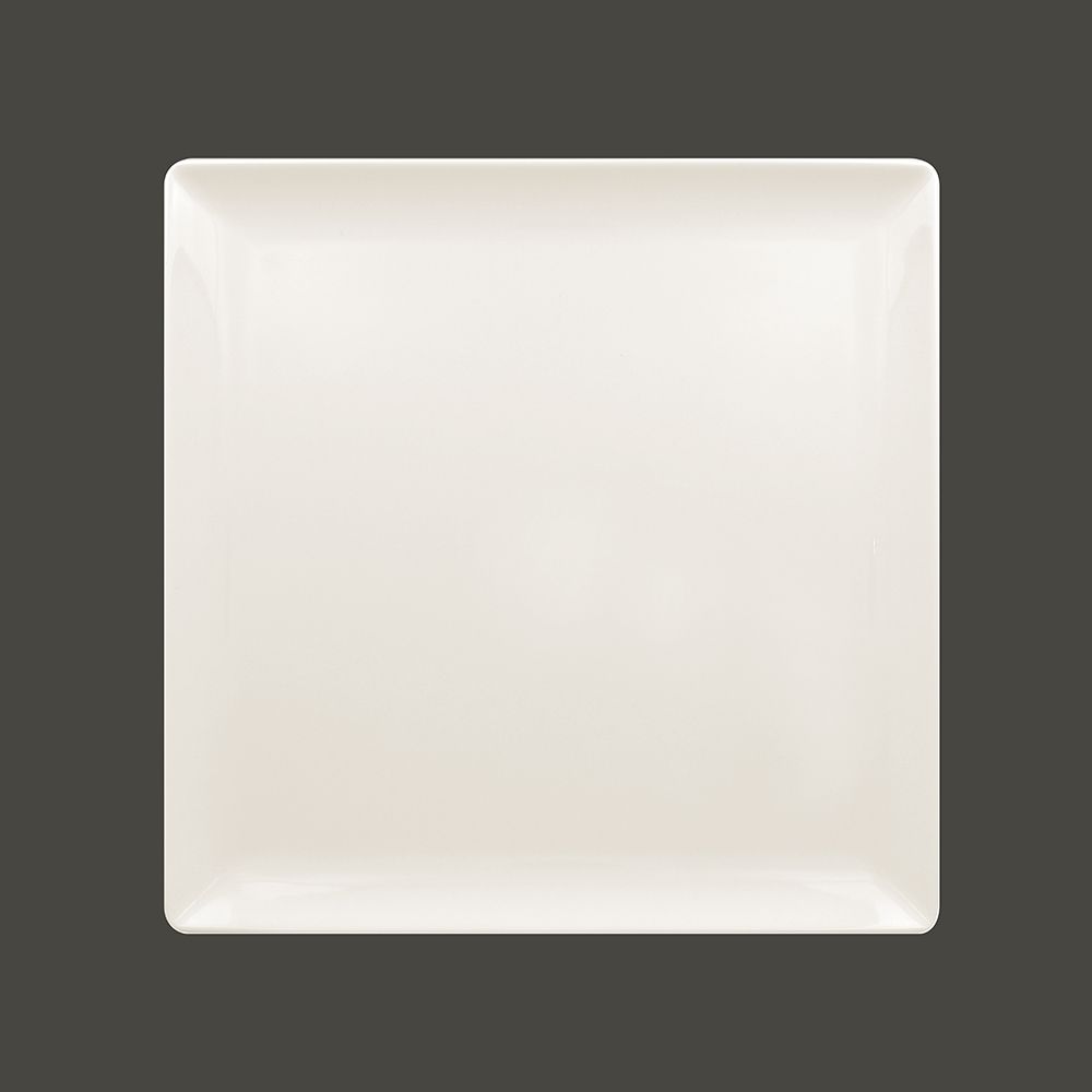 Тарелка RAK Porcelain Nano квадратная плоская 24,5 см