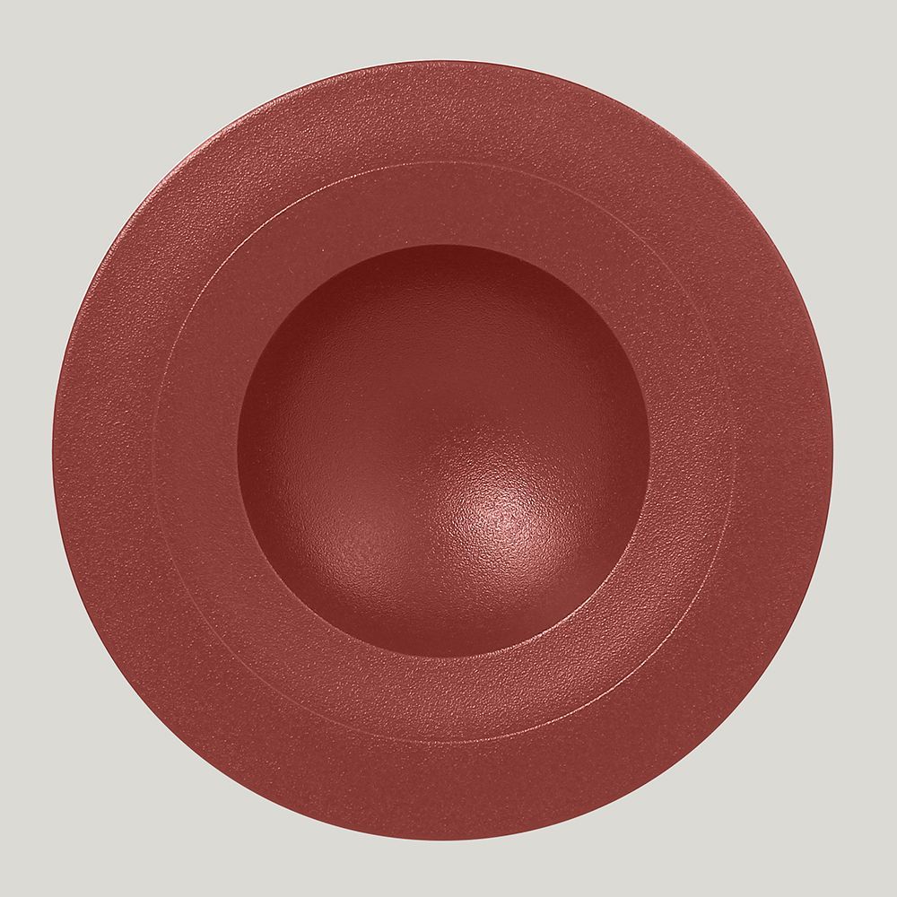 Тарелка RAK Porcelain NeoFusion Magma 29 см (кирпичный цвет)