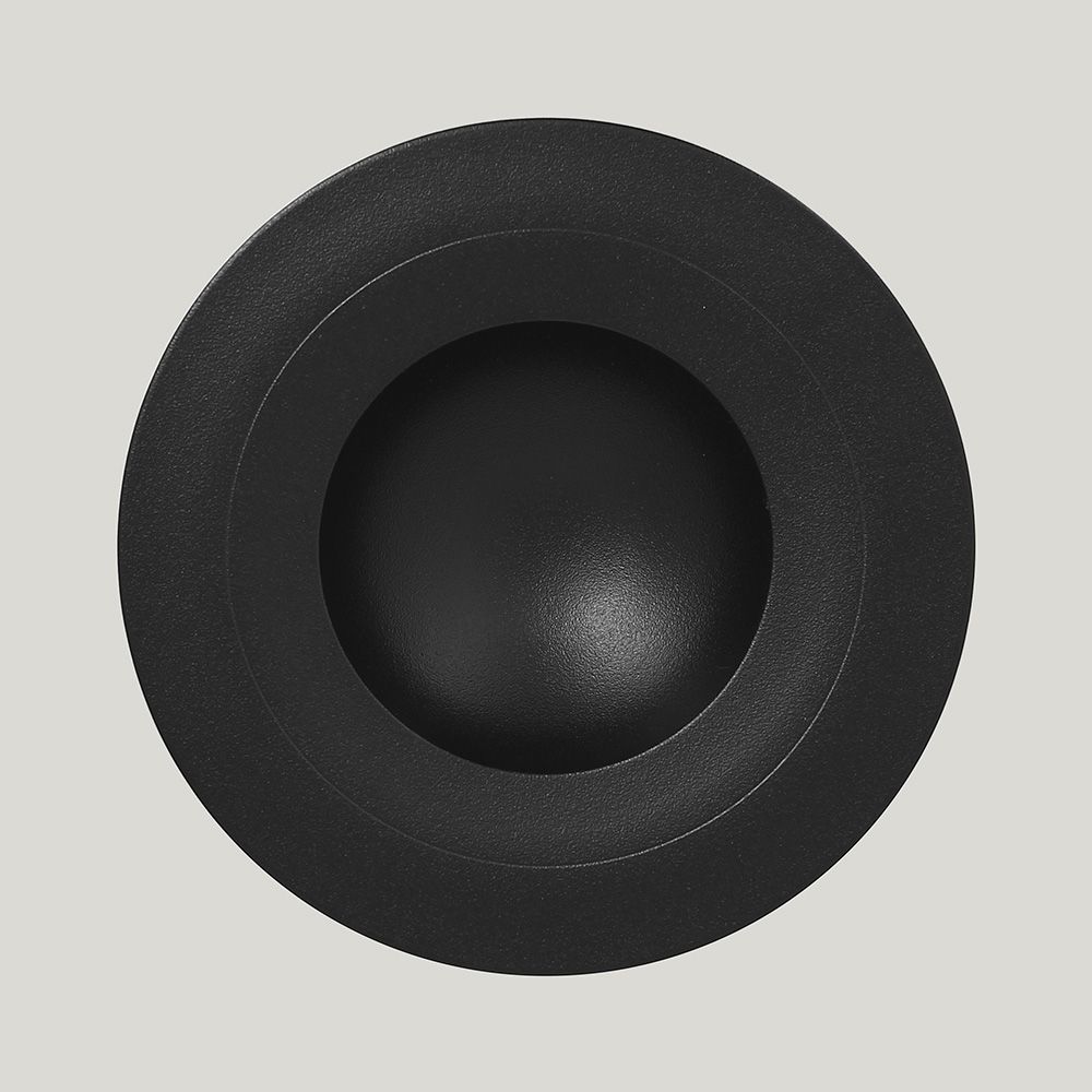 Тарелка RAK Porcelain NeoFusion Volcano 29 см (черный цвет)