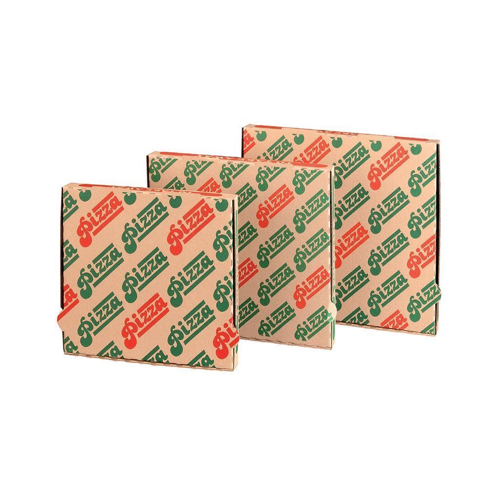 Коробка для пиццы, 24*24*3 см, гофрированный картон, 100 шт/уп, Garcia de PouИспания