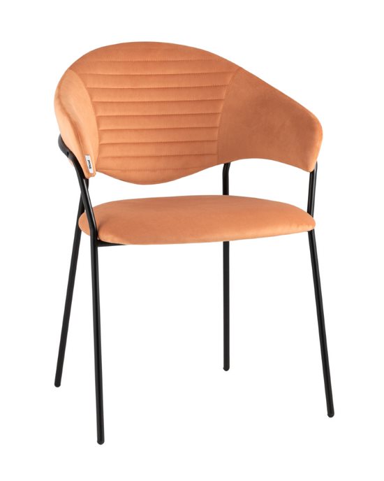 Стул-кресло «Алекса» с мягким сиденьем (окрашенный каркас)