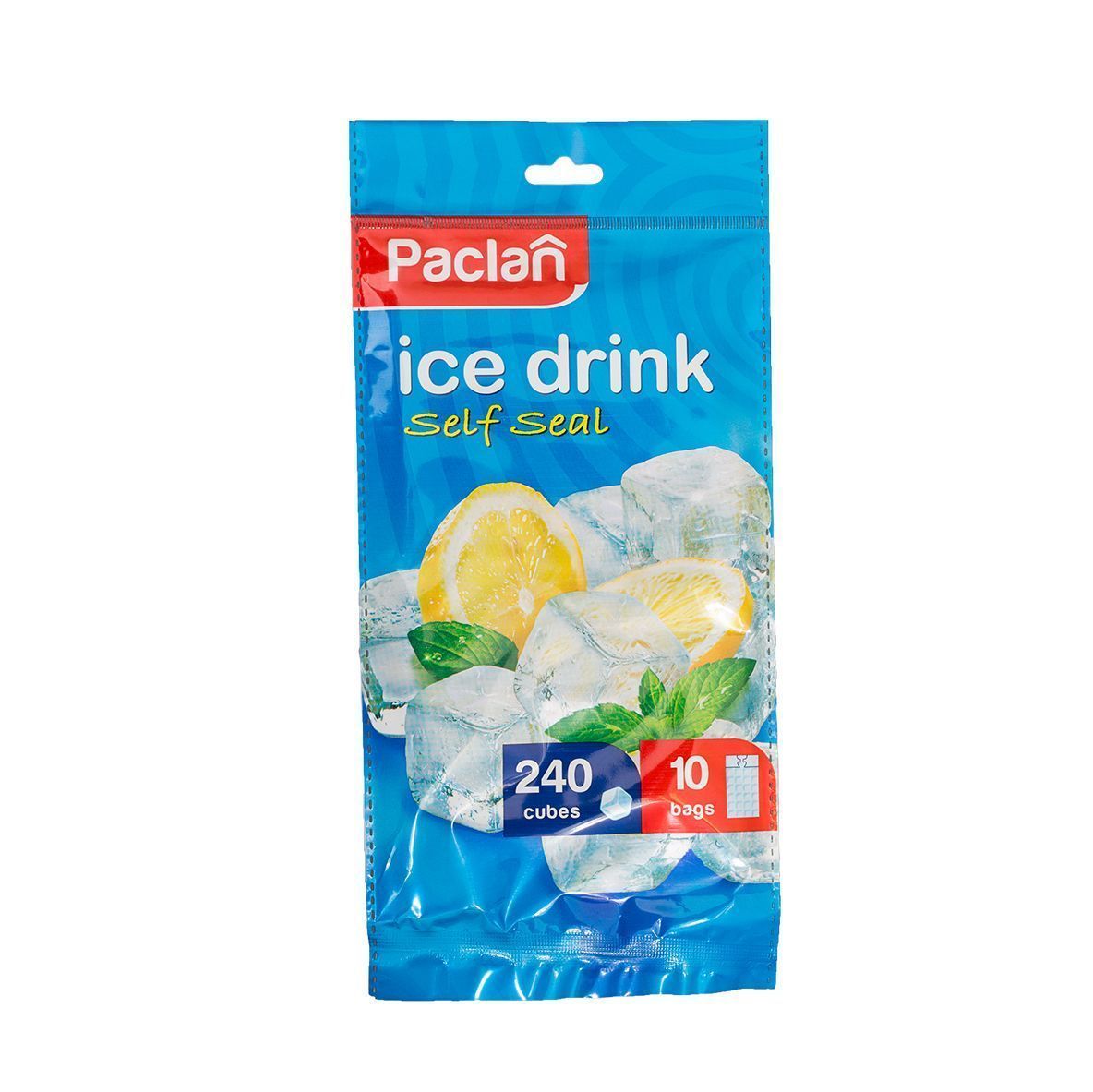 Пакеты для льда Paclan, 10 пакетов по 24 кубика