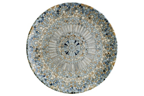 Тарелка d=190 мм. Мозаик, форма Гурмэ /1/12/1560/
