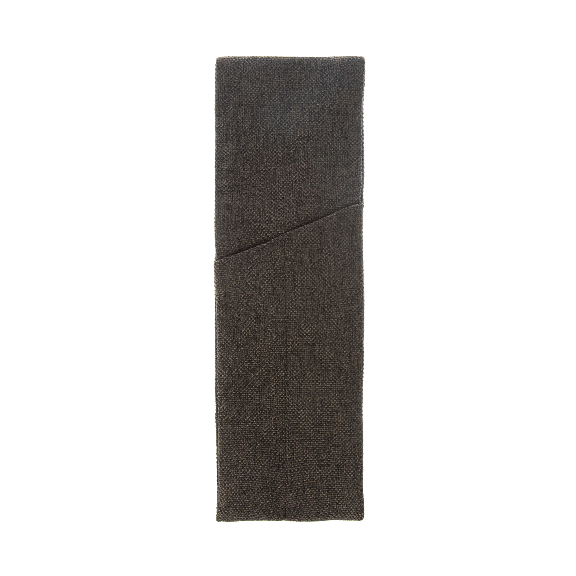 Куверт рогожка коричневый-темный на 2 столовых прибора правый цвет 55