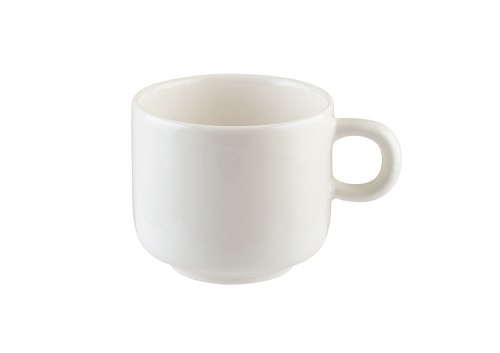 Чашка  80 мл. кофейная d=58 мм. h=50 мм. Белый (блюдце 68294,52381), форма Хюгге /1/6/1776/