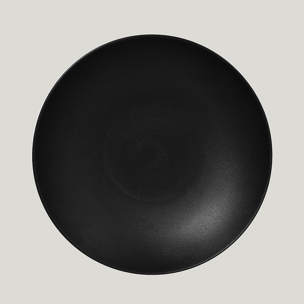 Салатник RAK Porcelain NeoFusion Volcano 26 см, 1,2 л (черный цвет)