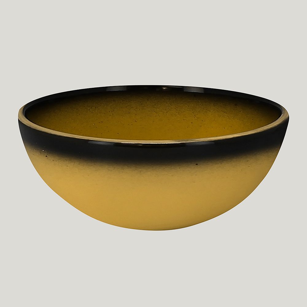Салатник RAK Porcelain LEA Yellow 900 мл, 20 см (желтый цвет)