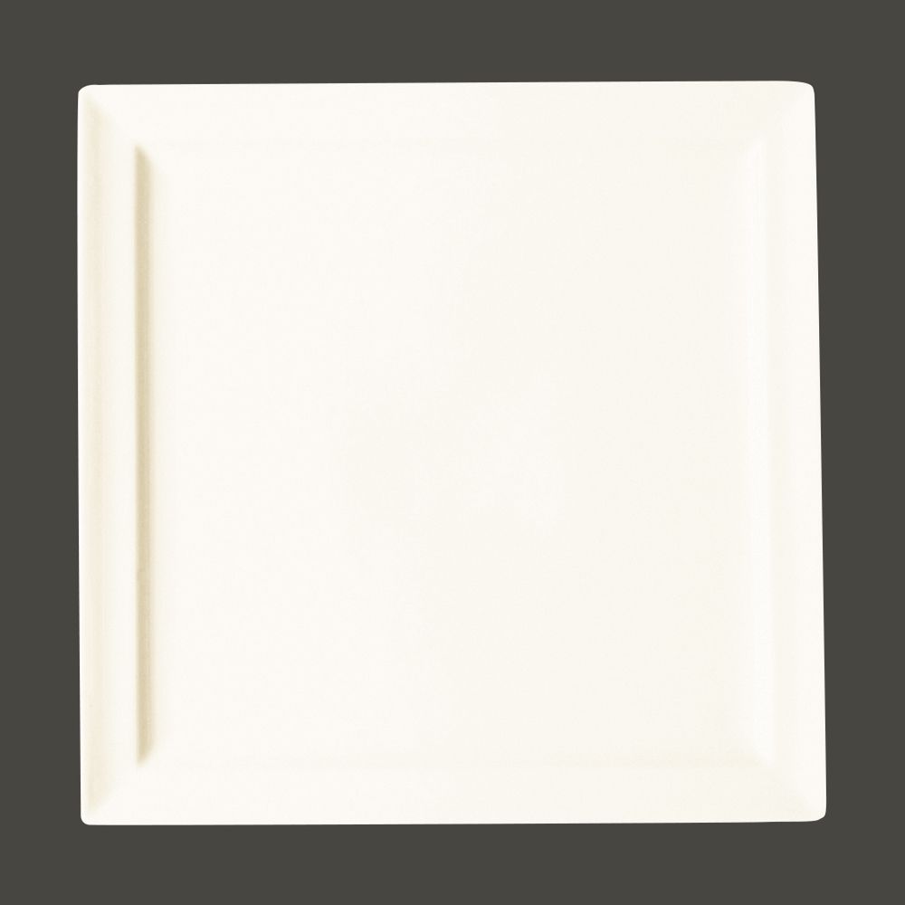 Тарелка квадратная плоская RAK Porcelain Classic Gourmet 27 см
