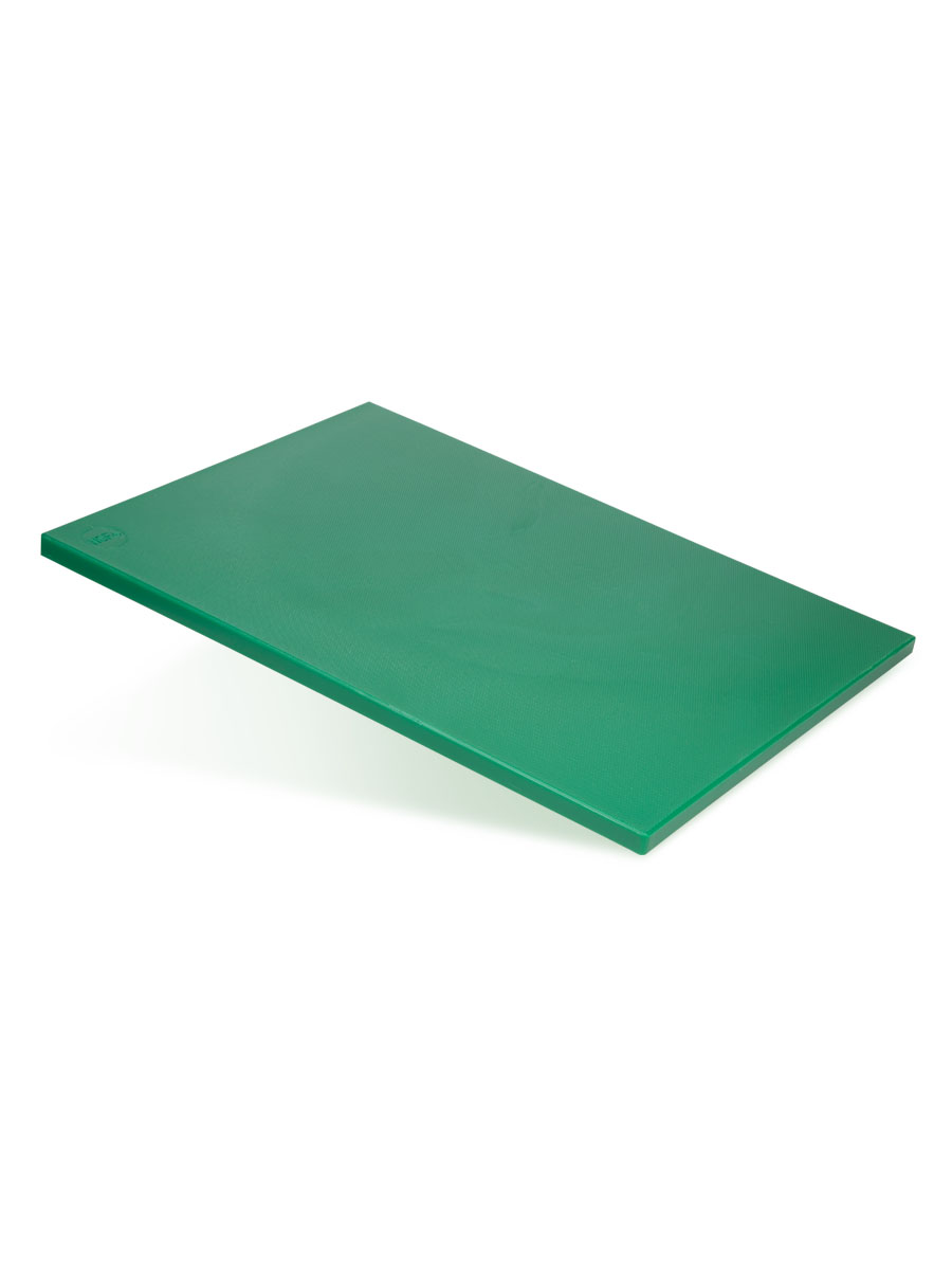Доска разделочная 400х300х12 мм зеленый пластик