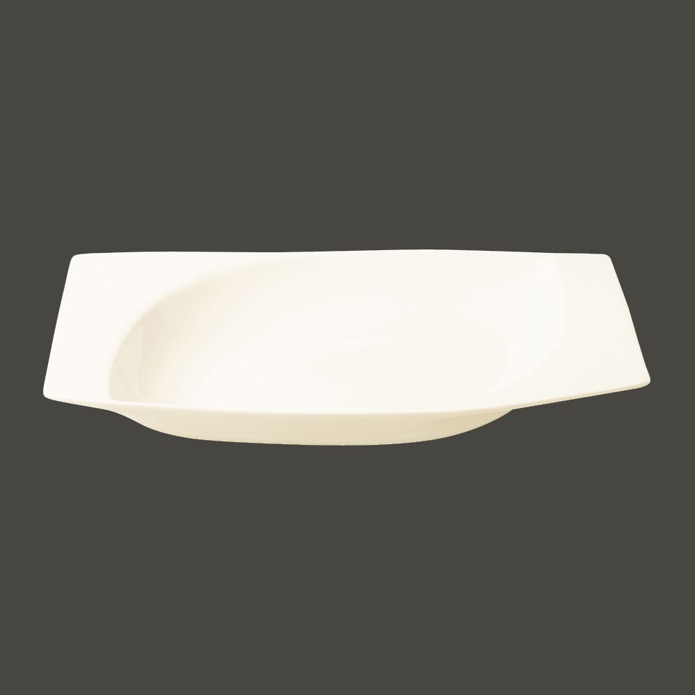 Тарелка RAK Porcelain Mazza прямоугольная глубокая 26*17 см