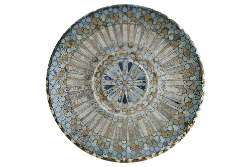 Тарелка d=190 мм. подстановочная (салатник 66504) Мозаик, форма Гурмэ /1/6/1560/