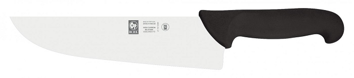 Нож для мяса 320/450 мм. черный Poly Icel  /1/6/