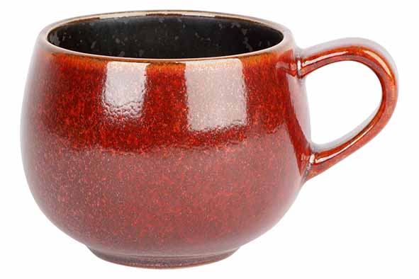 Чашка 190 мл, d 7 см h 6,2 см, Elements Maroon
