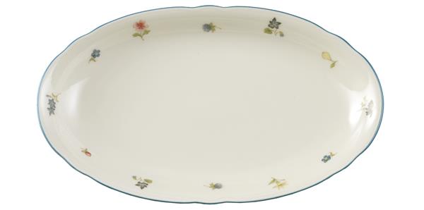 Блюдо овальное 23,5x14 см, Marialuise Streublume