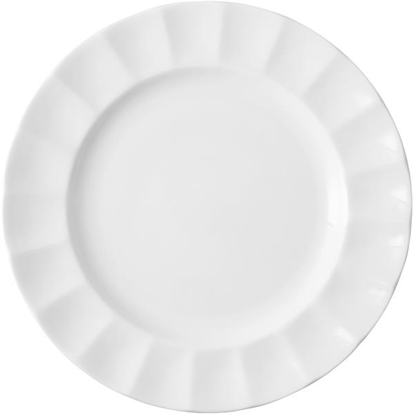 Тарелка с римом d 16 см h 1,8 см, Bone China, Blyss