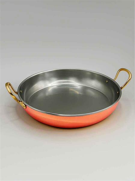 Сковорода 23х4,5 см с двумя ручками 