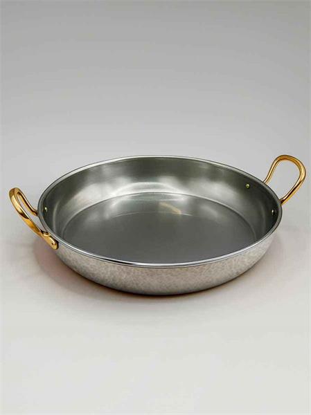 Сковорода 23х4,5 см с двумя ручками 