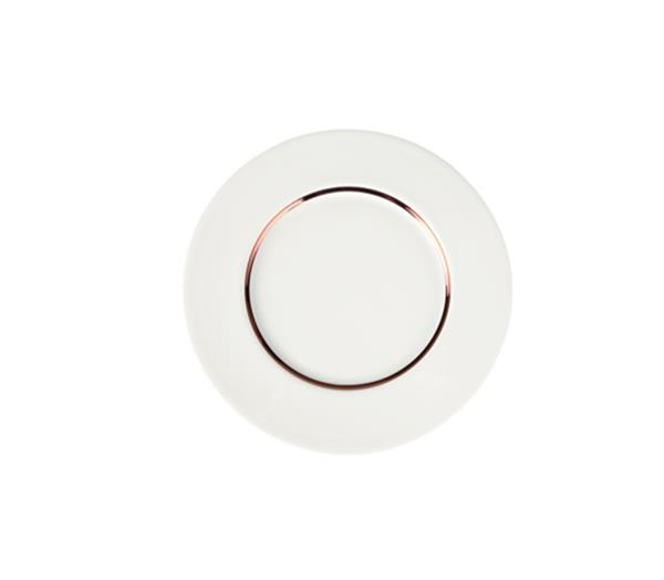 Тарелка мелкая 27 см, Halo Bronze