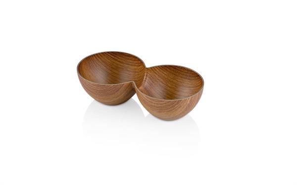 LARGE TWIN SNACK BOWL