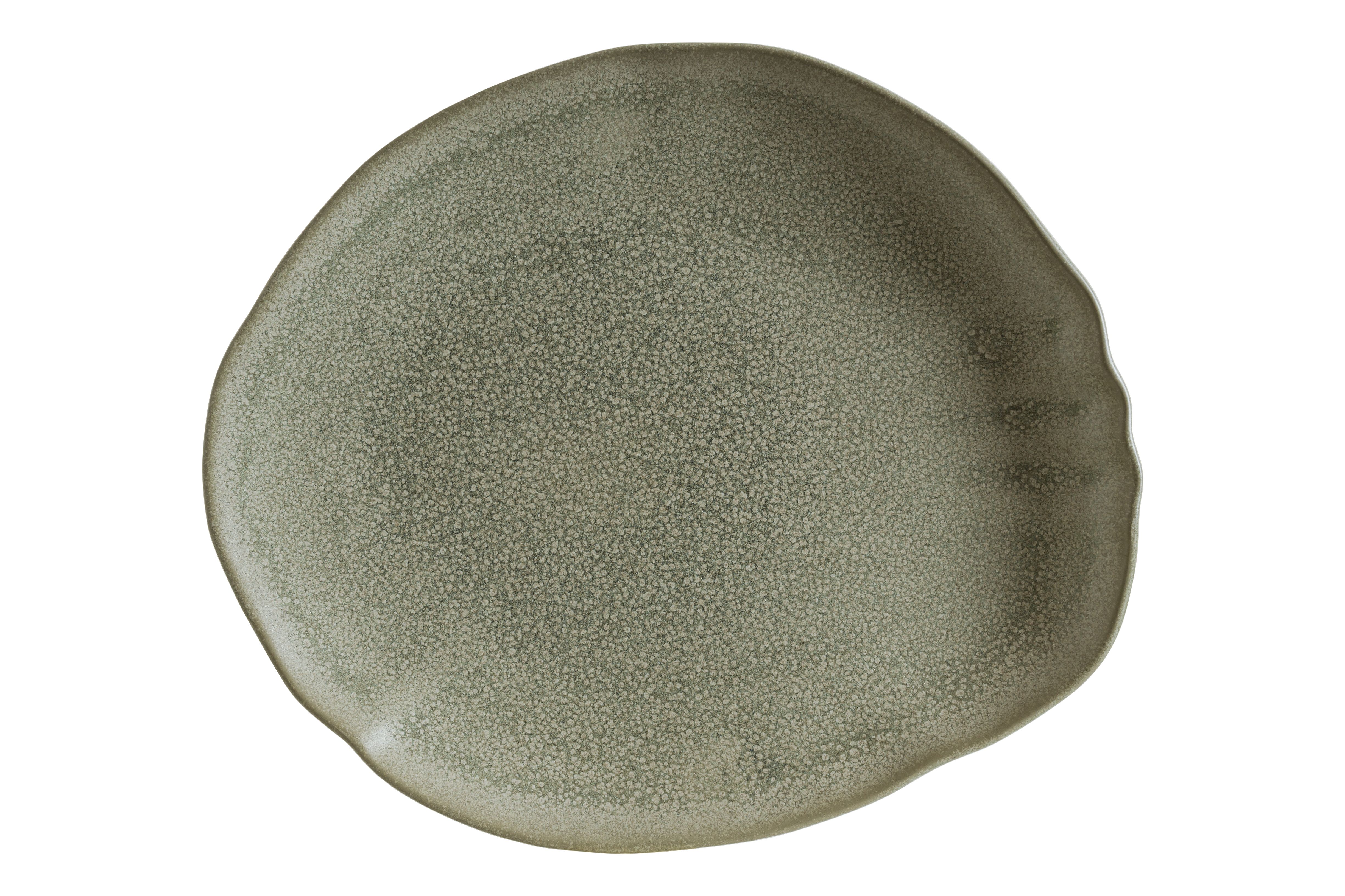 Блюдо овальное 200*175 мм. Адельфа, форма Ваго волнистый край Bonna /1/6/