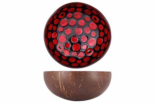 Чаша декоративная  RED PEARL D14CM