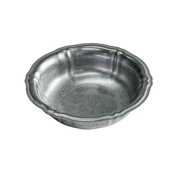 Салатник с рельефом 400 мл, d 16 см h 4,5 см, нерж. сталь, Antique Metal