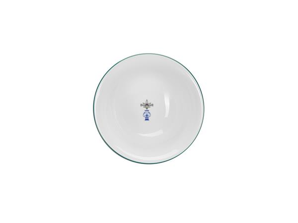 Салатник 16 см, кант зеленый, Vaso Piccolo DS20