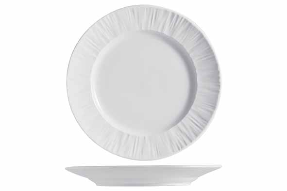 Тарелка мелкая d 16,2 см, Pure White