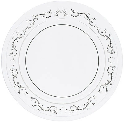 Тарелка мелкая 19 см, стекло, VERSAILLES