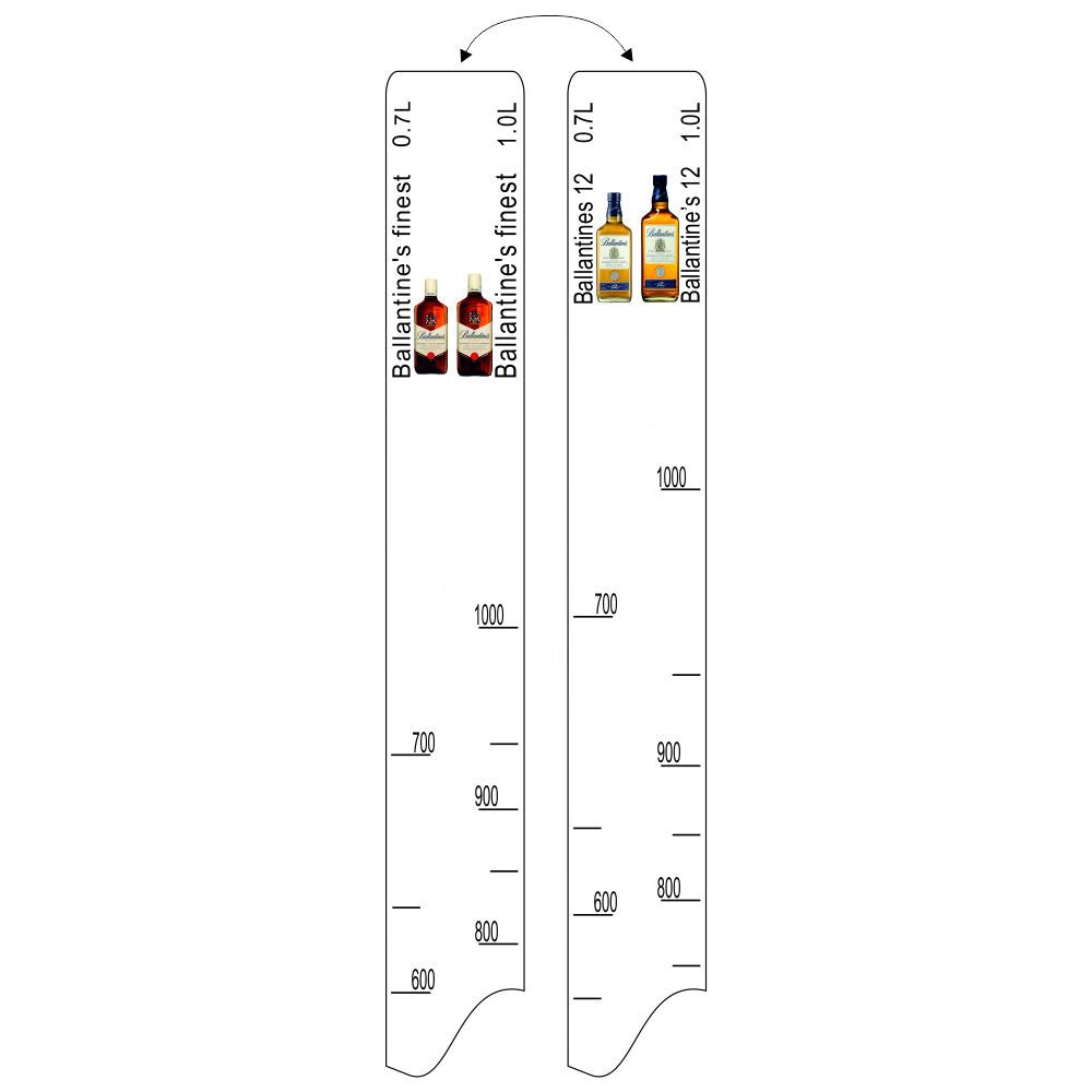 Барная линейка Ballantines Finest (700мл/1л) / Ballantines 12 years (700мл/1л), P.L. Proff Cuisine