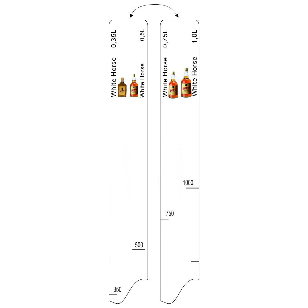 Барная линейка White Horse (375мл/500мл/750мл/1л), P.L. Proff Cuisine