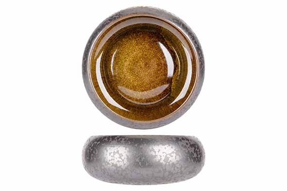 Салатник с закругленным бортом d 20 см h 9 см, Elements Mineral