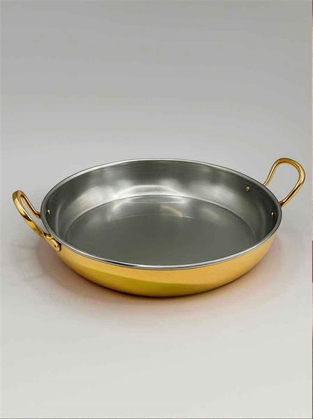 Сковорода 23х4,5 см с двумя ручками 