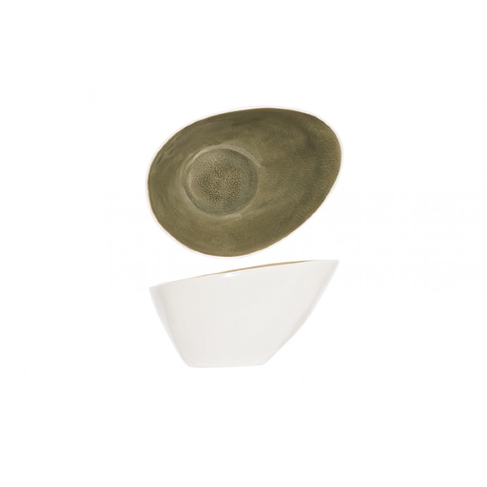 SPIRIT OLIVE OVAL BOWL 15X11.5XH8.5CM