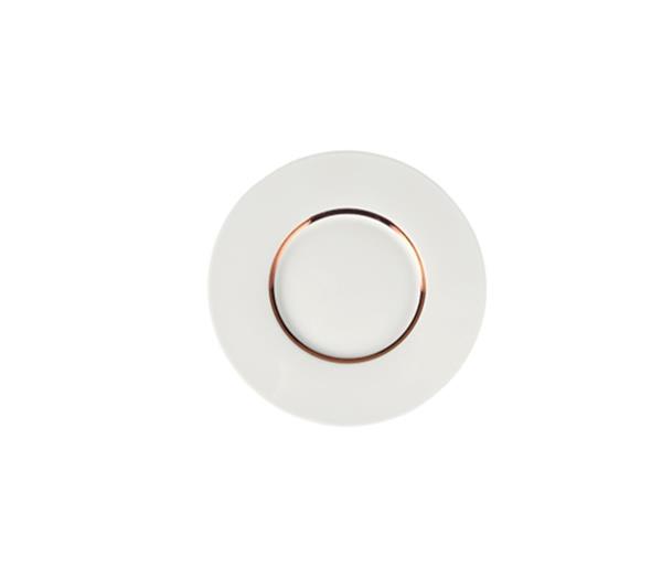 Тарелка мелкая 18 см, Halo Bronze