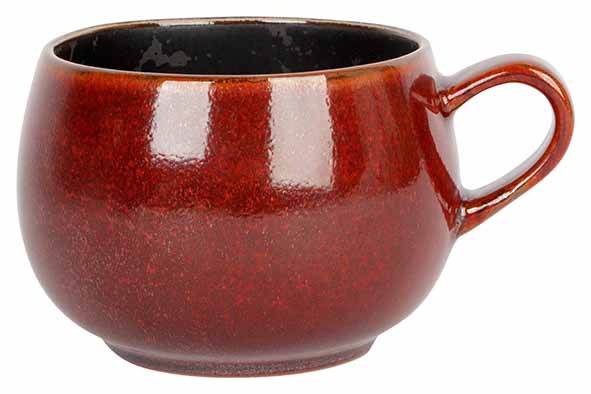Чашка 320 мл, d 8,4 см h 6,8 см, Elements Maroon