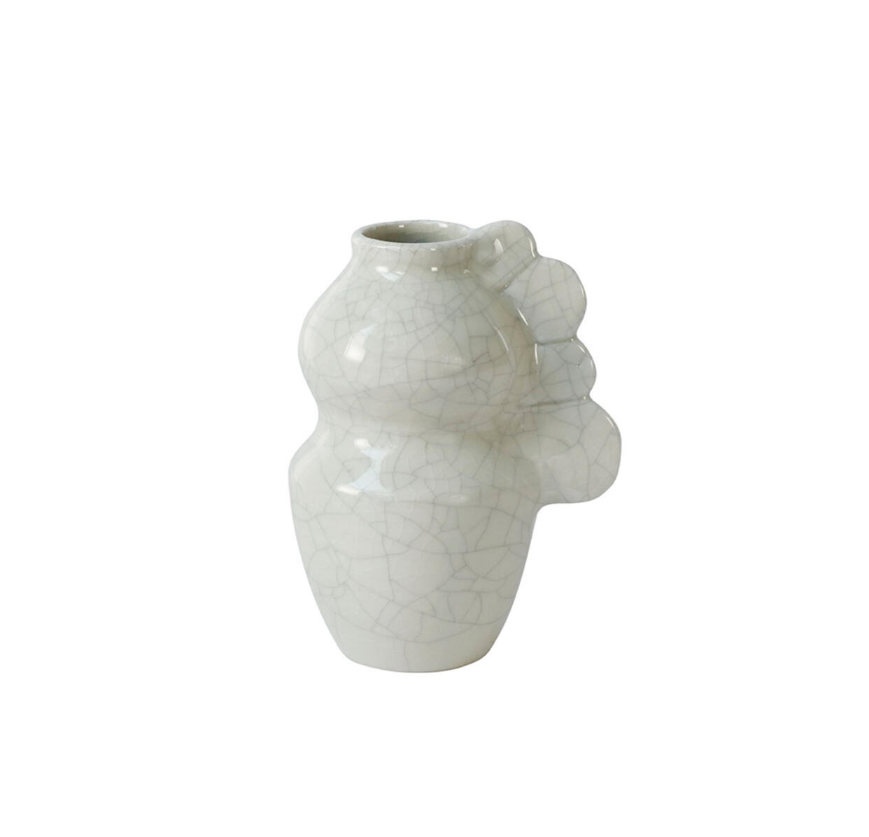 Ваза d 11 см, h 16 см, цвет quartz craquele, Les Vases