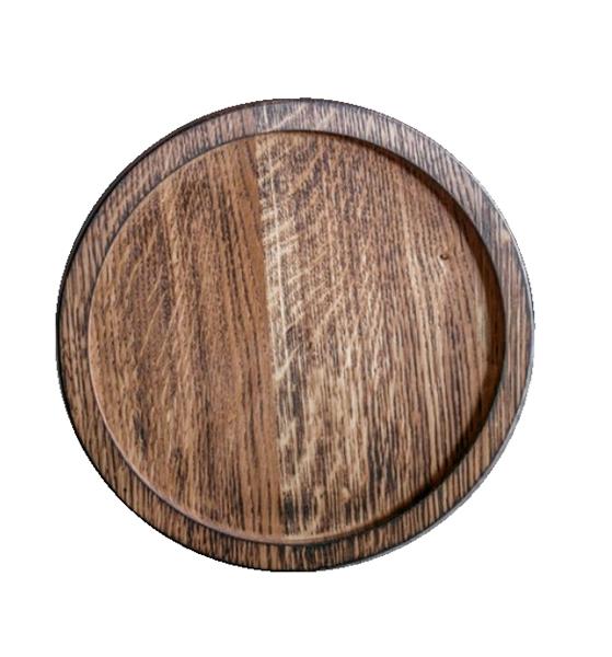 Круглая доска для подачи 11, d 24 см h 2,7 см