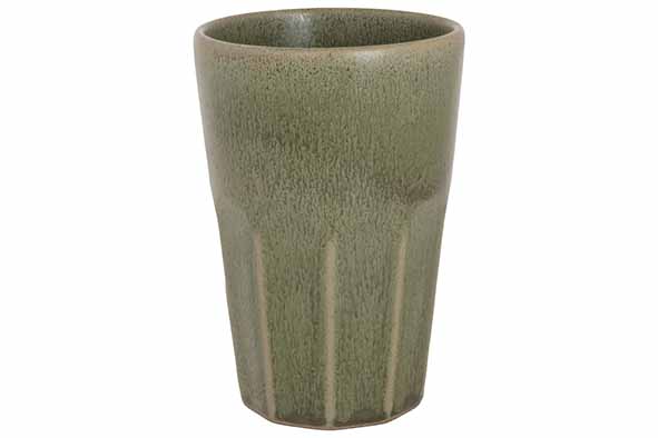 Кружка без ручки 450 мл, d 9,2 см h 13,3 см, Bistro Thyme Green