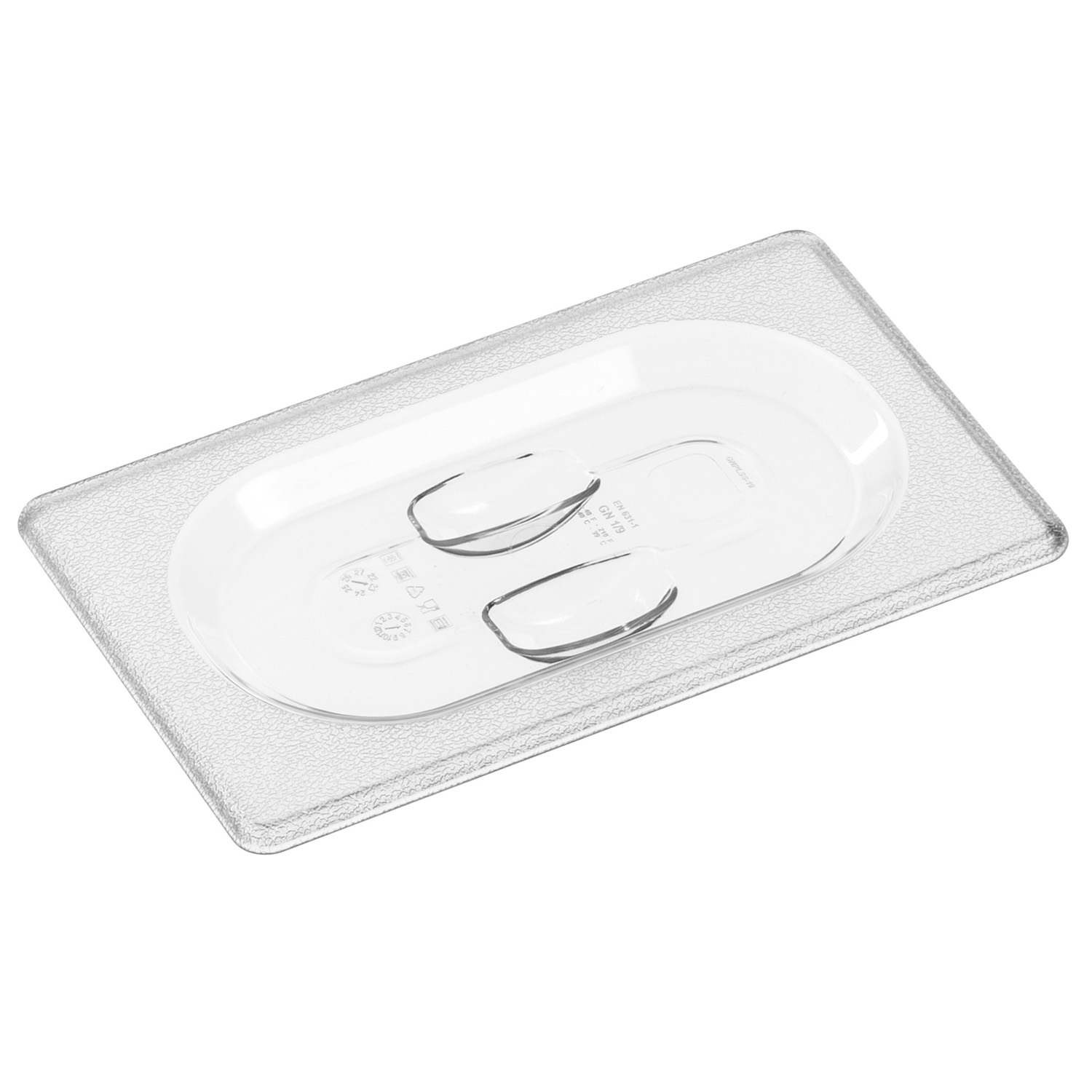 Крышка для гастроем.нерж 1/9 поликарб.прозрач. (-40/+99С) (гастр.) GP/1/48/