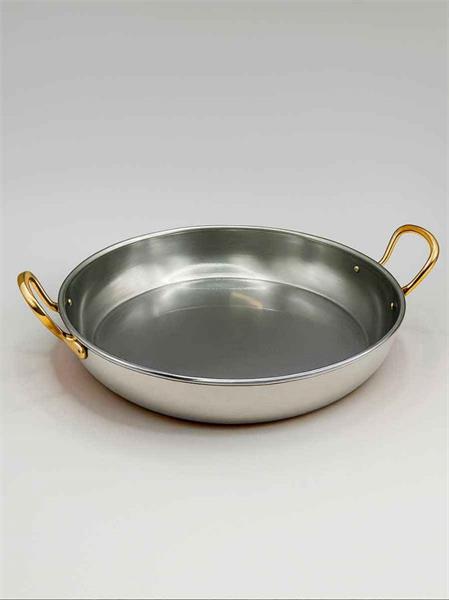 Сковорода 23х4,5 см с двумя ручками 