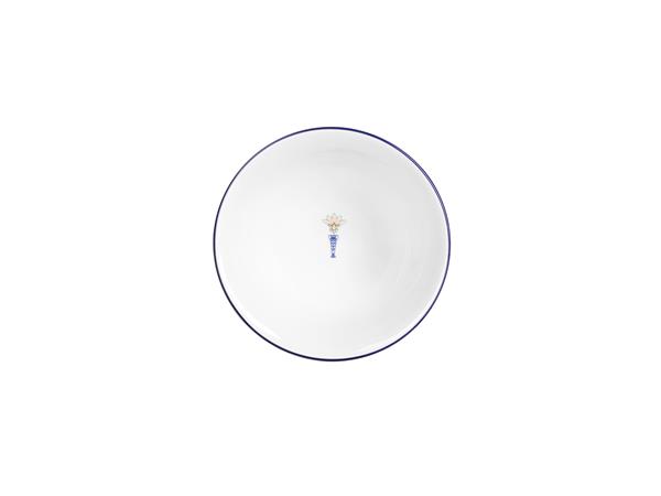 Салатник 16 см, кант синий, Vaso Piccolo DS19