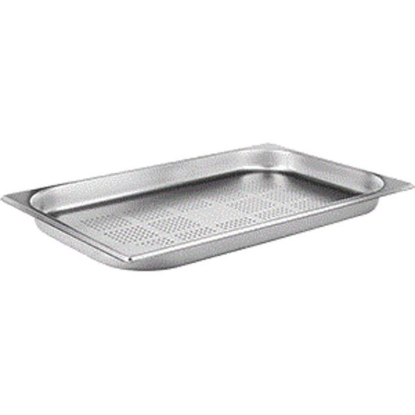 Гастроемкость P.L. Proff Cuisine перфорированная 1/1*40 мм (530*325 мм) 5,8 л, металл (E